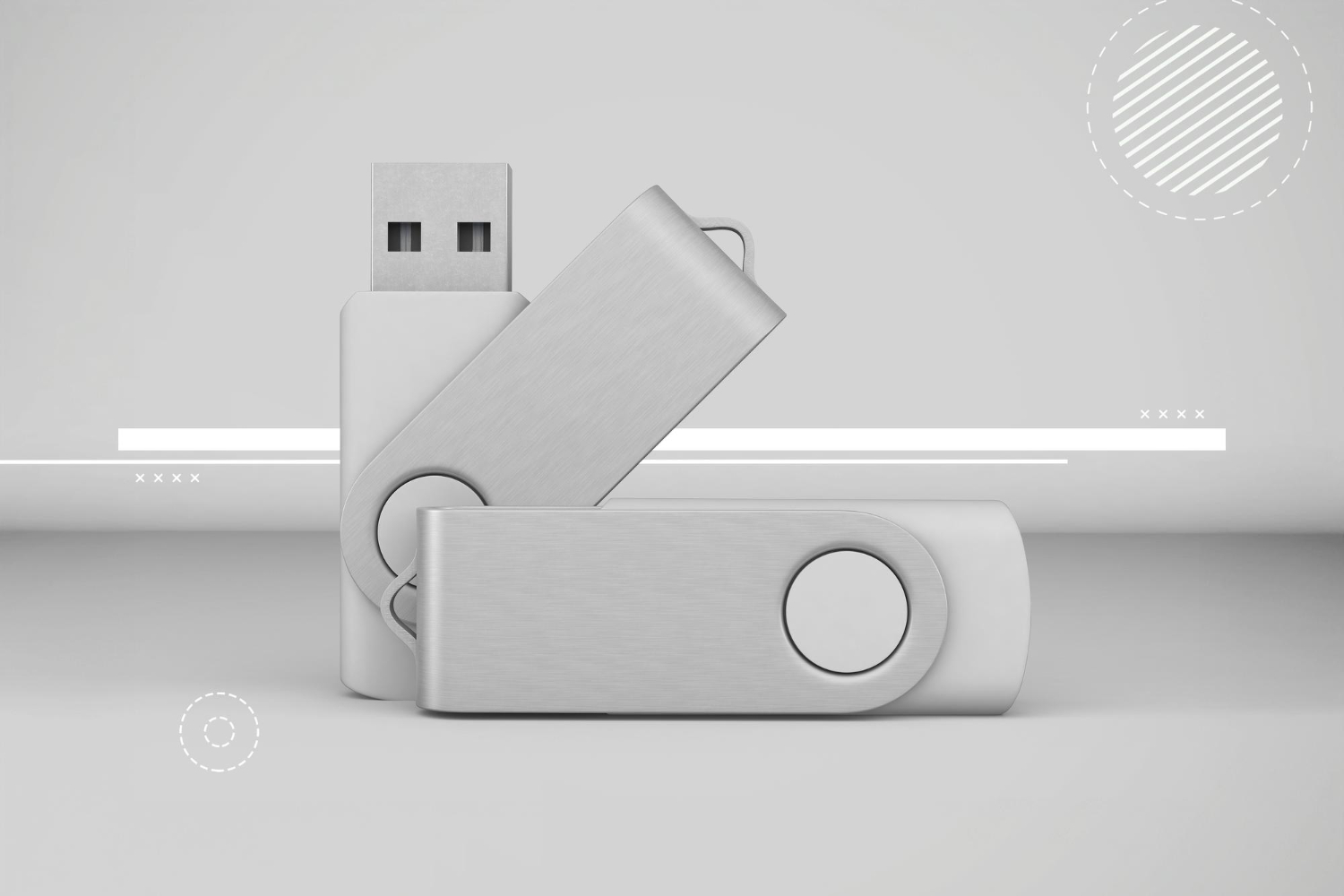 LaunchDiskPro USB in hand